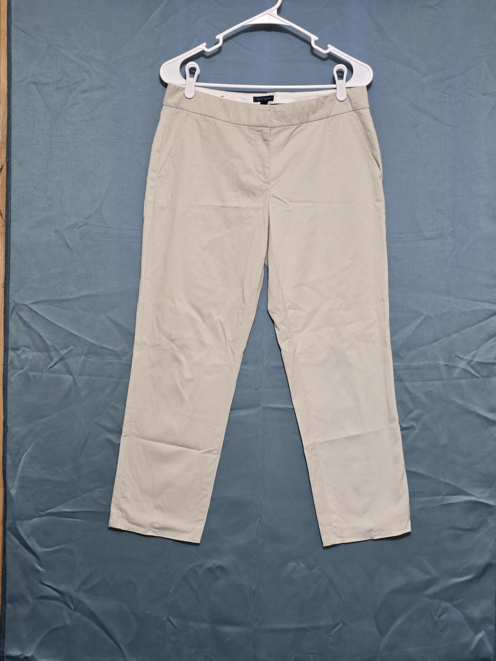 Tommy Hilfiger Women's Ankle A La Cheville Khaki Pants